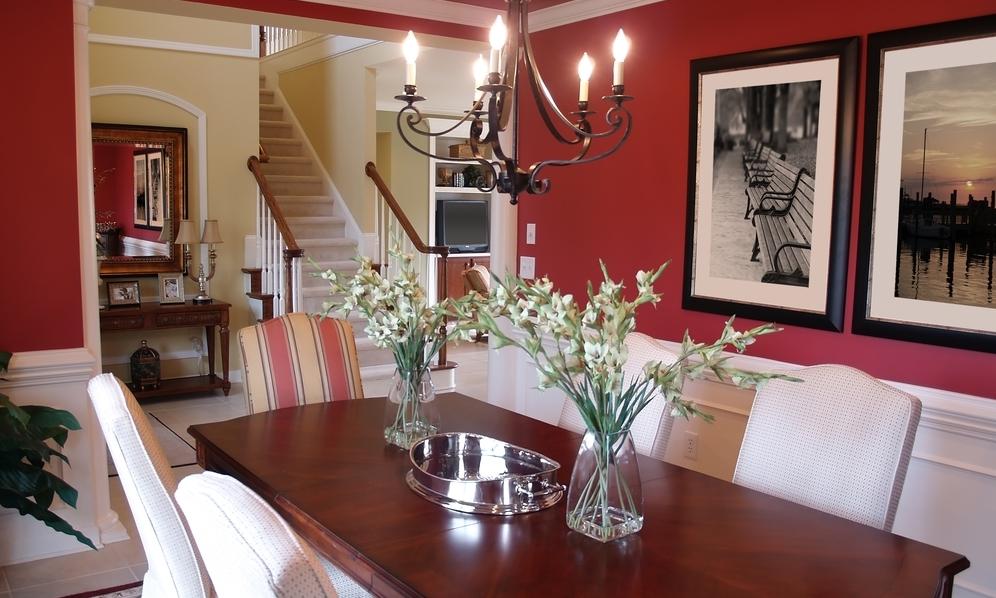Red Dining Room