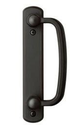 Albany Black Gliding Patio Door Hardware