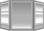 Double Hung Bay Window Style