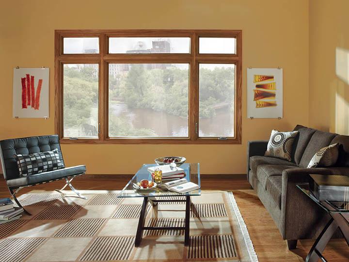 Casement/picture window combination
