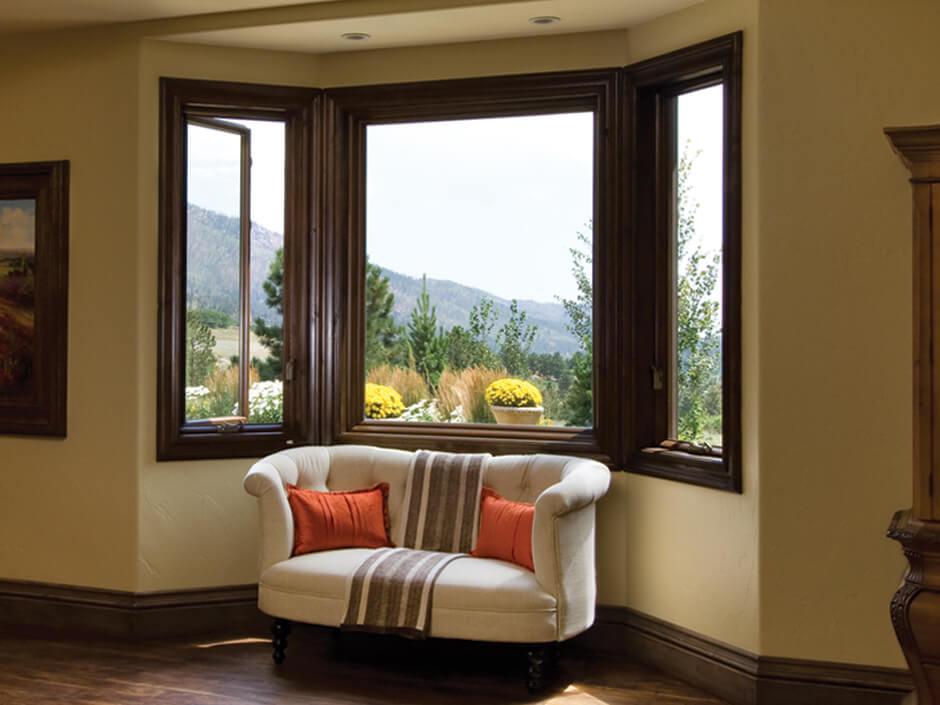 Picture window & 2 casements