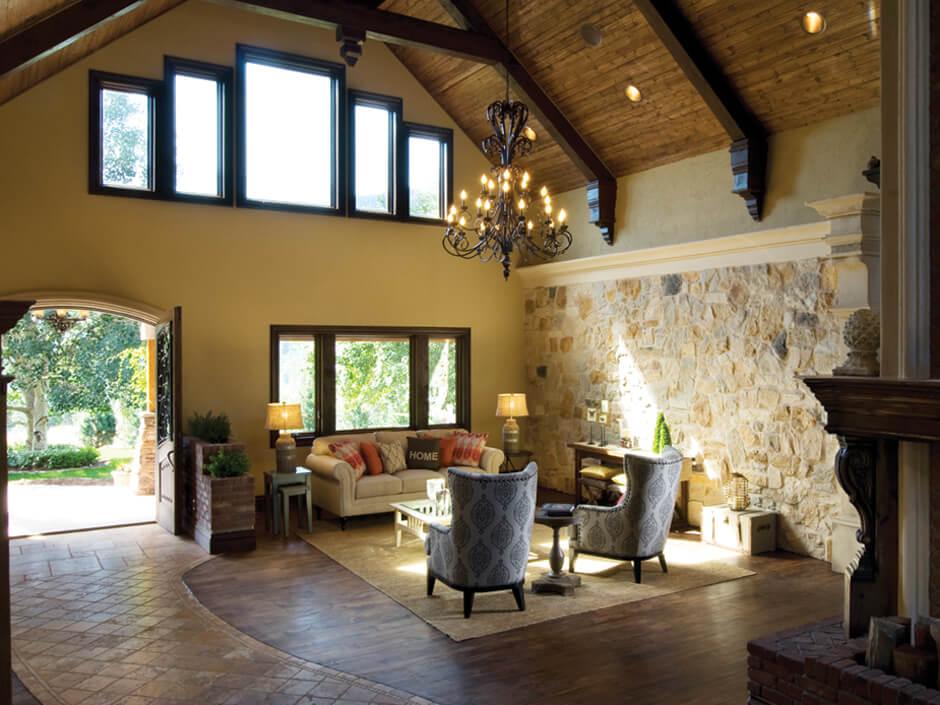 6 picture window & 2 casements
