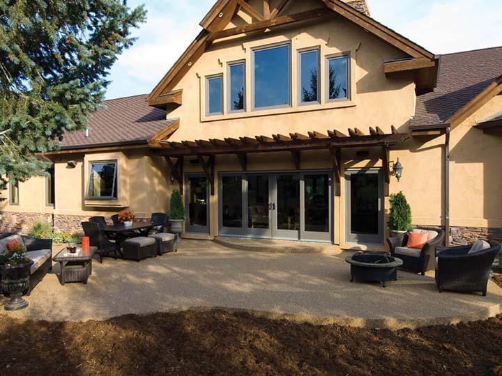 Picture & awning windows & gliding door