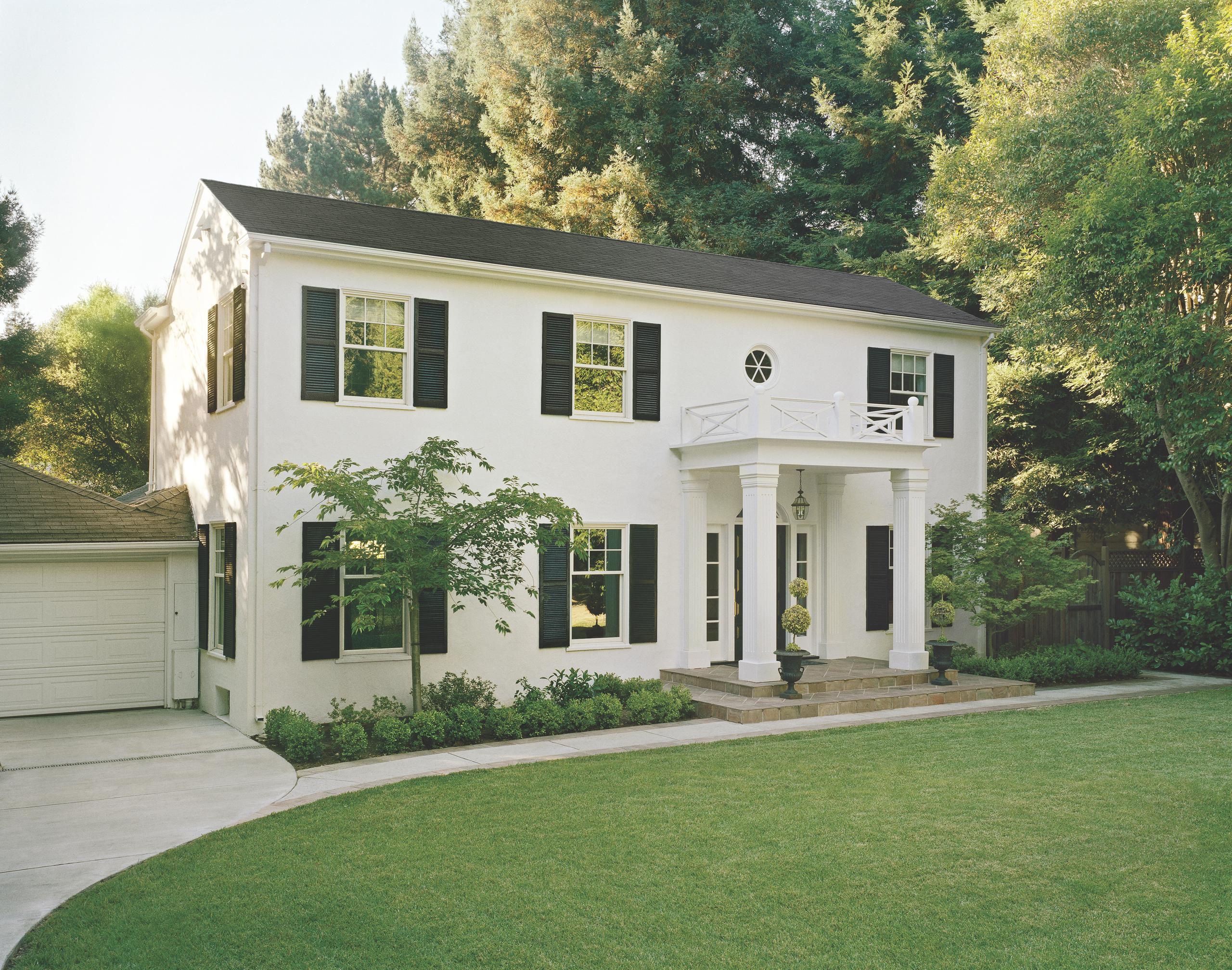 House with Double Hung Windows