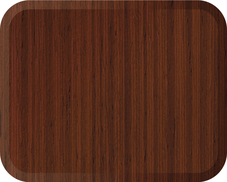 Interior wood stain russet on pine