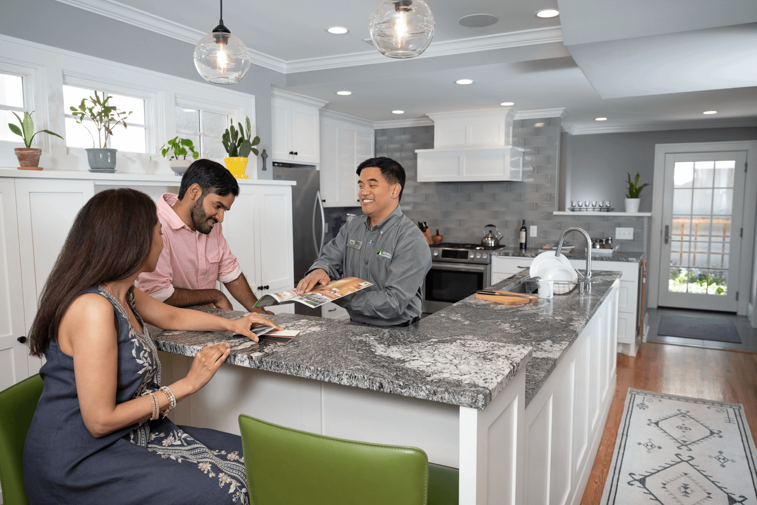 Renewal by Andersen in home consultation