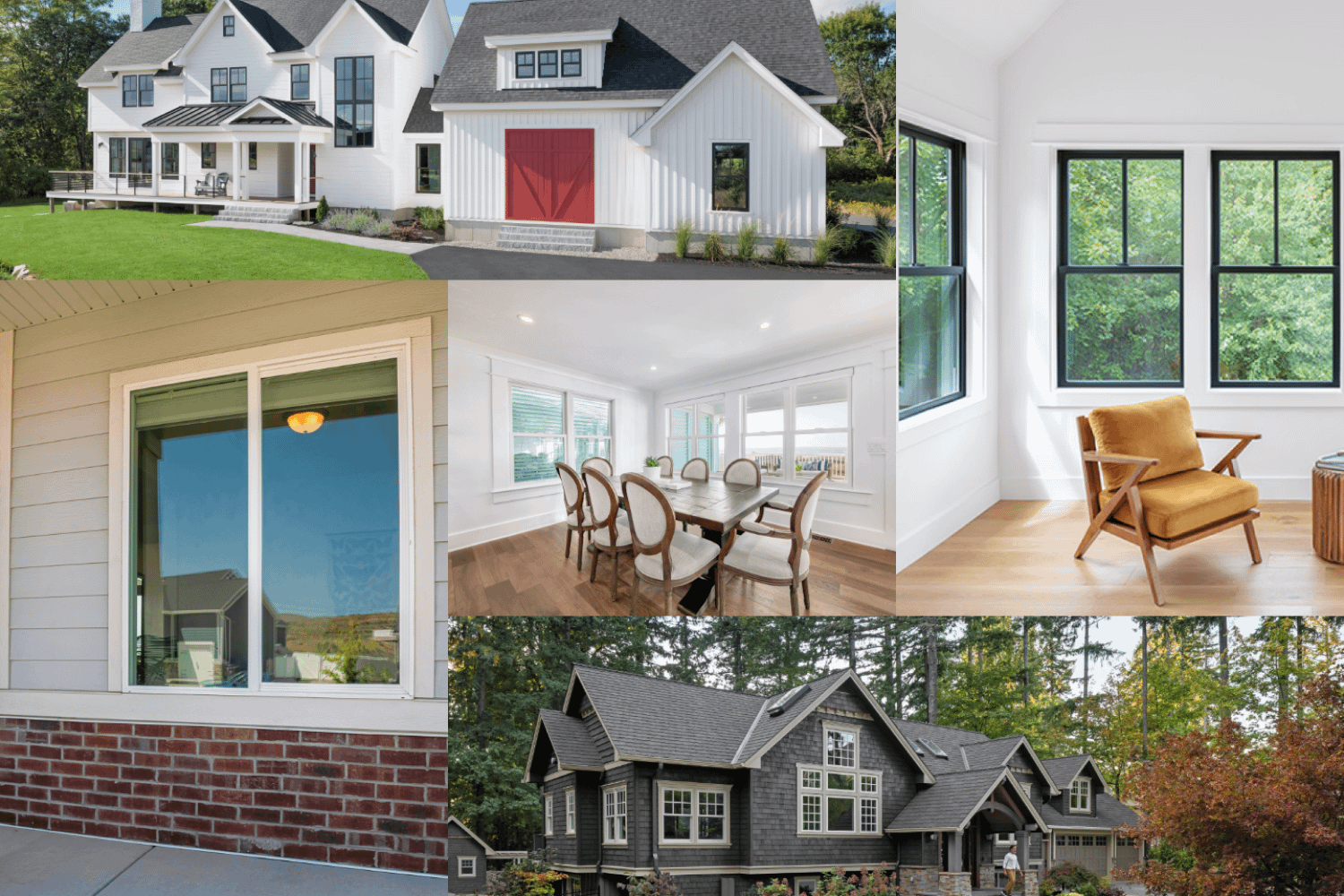 Collage of composite windows