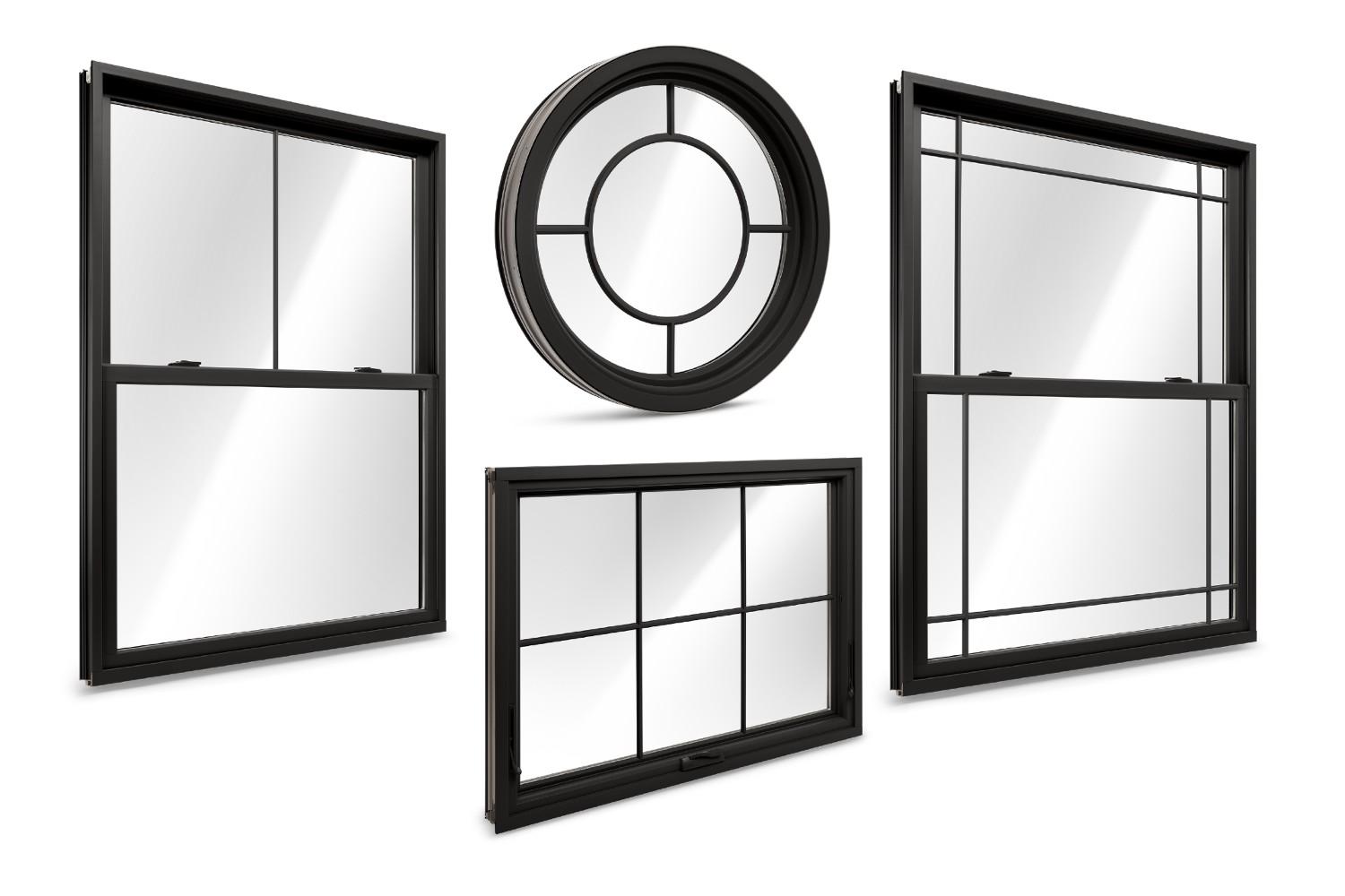A selection of window grilles, including a custom one