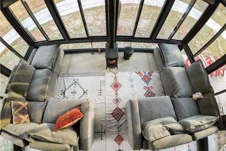 Anthony Carrino's Catskill screen porch