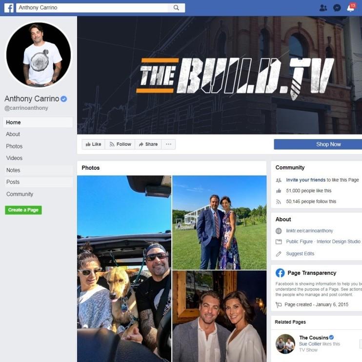 get inspired with anthony on facebook!