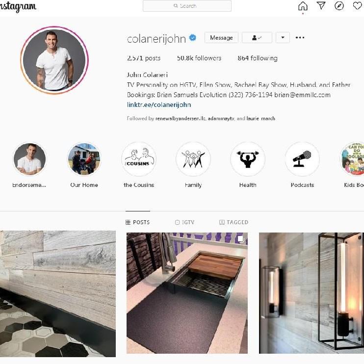 Get Inspired With John on his Instagram channel.