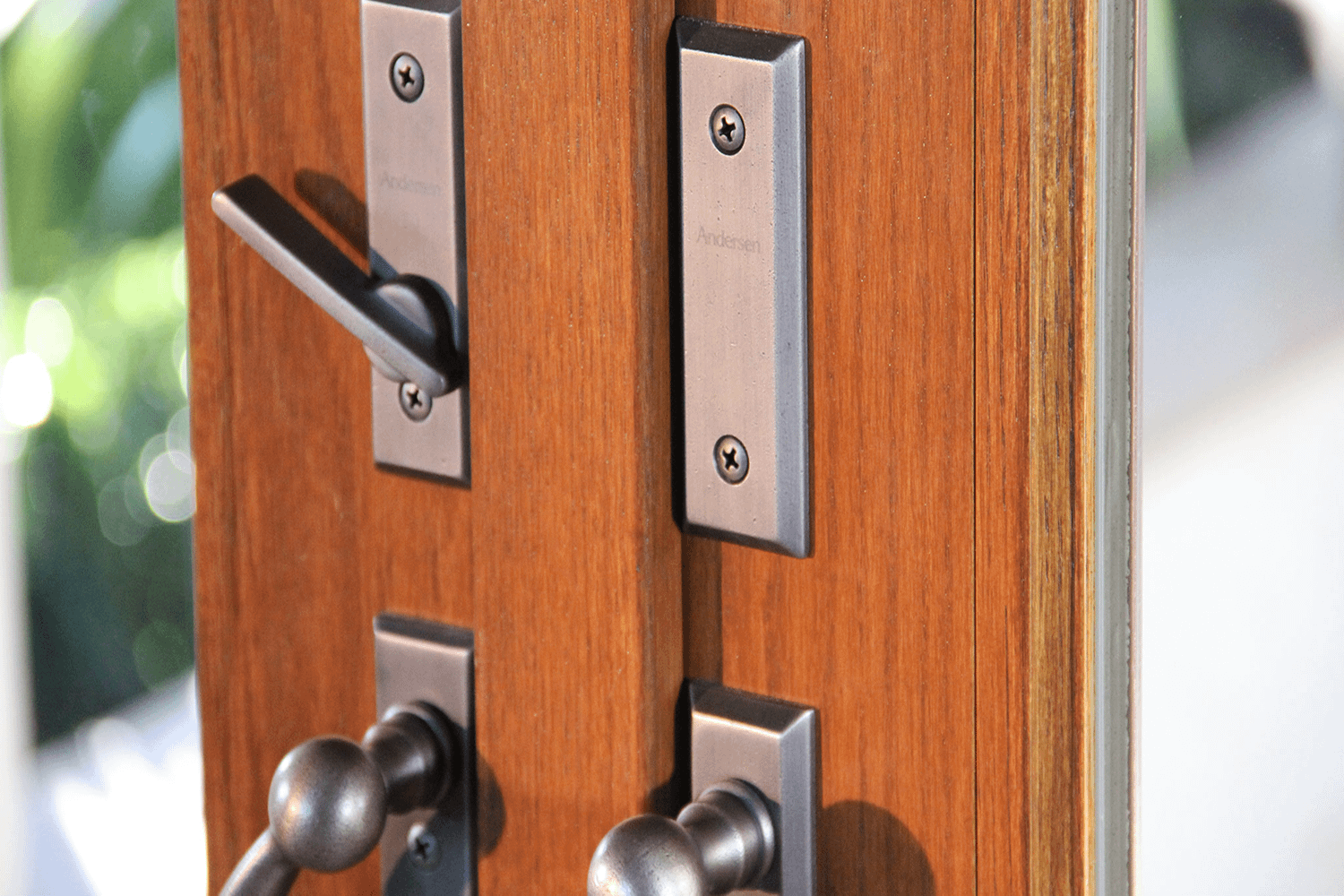 How to open patio door locking system